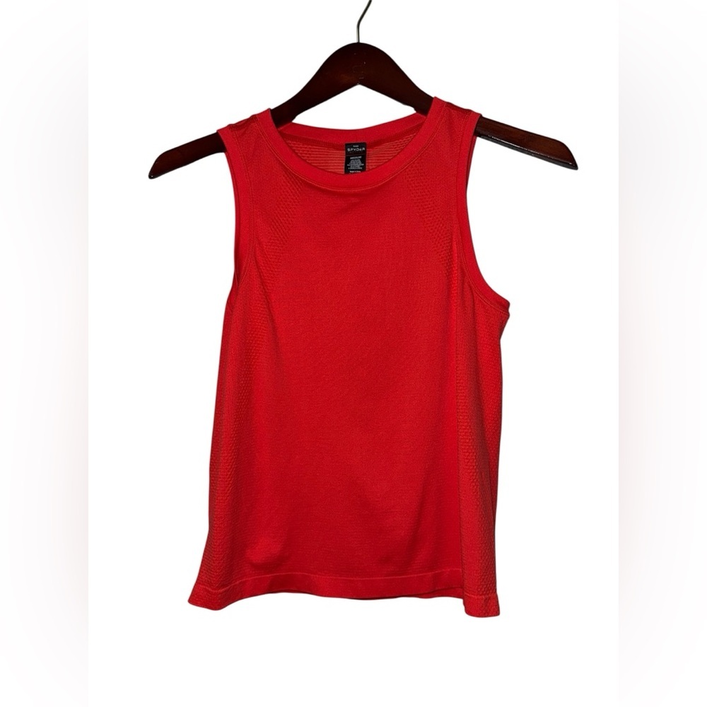 ⚡️Spyder Active Red Sleeveless Athletic Tank Top | Medium